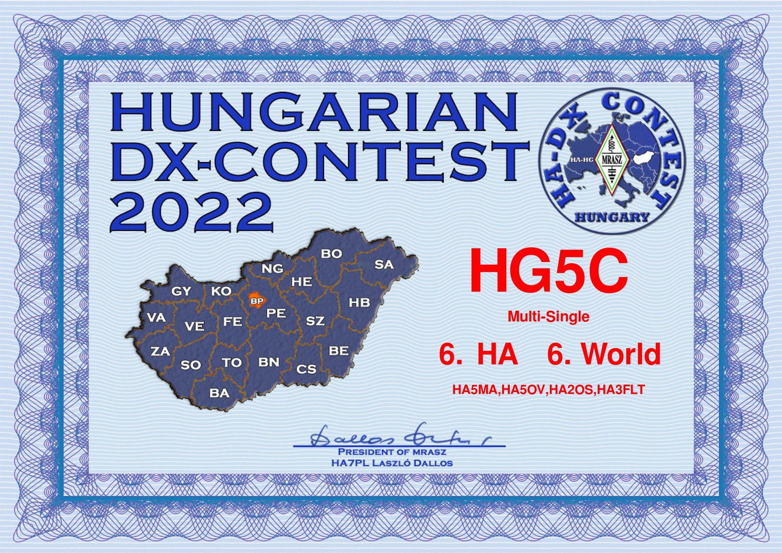 HA-DX Contest 2022